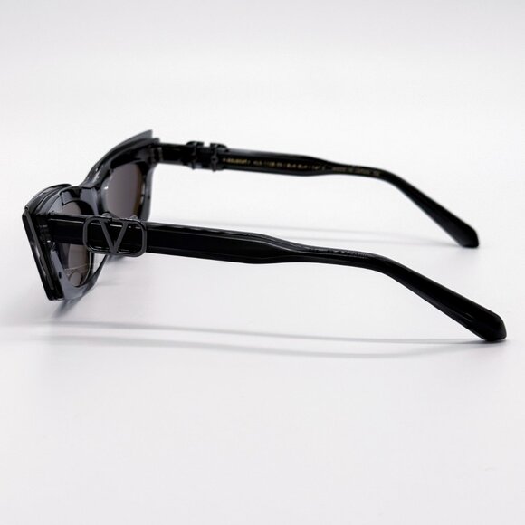 NEW VALENTINO V-GOLDCUT VLS-113B BLACK WOMEN CAT EYE SUNGLASSES VALENTINO main image 11